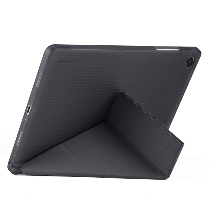 Galaxy Tab A11 Plus Case Zore Tri Folding Stand Case with Pen Compartment - 54