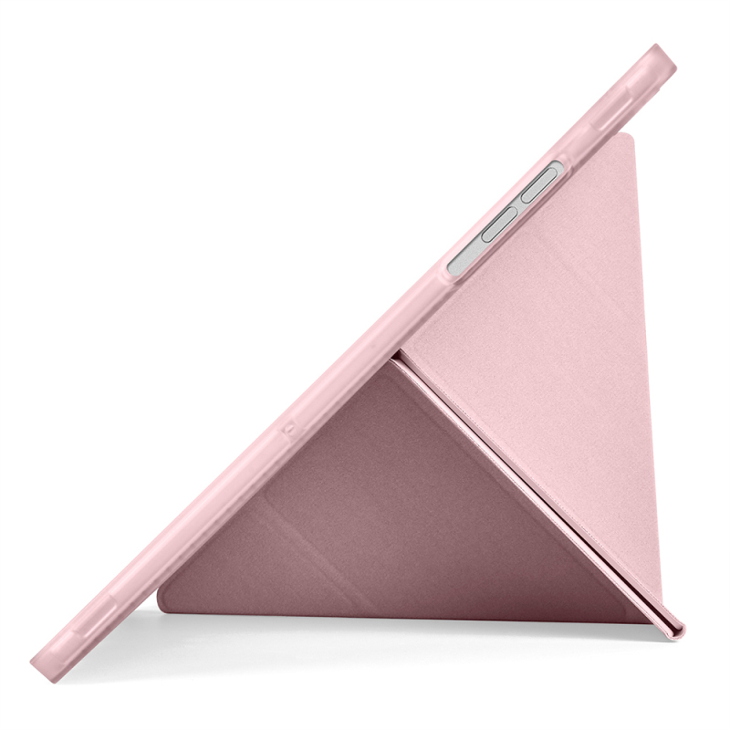 Galaxy Tab A11 Plus Case Zore Tri Folding Stand Case with Pen Compartment - 45