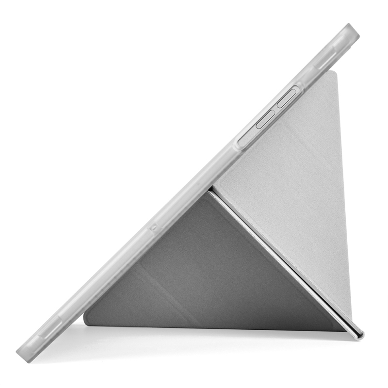 Galaxy Tab A11 Plus Case Zore Tri Folding Stand Case with Pen Compartment - 13