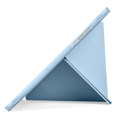 Galaxy Tab A11 Plus Kılıf Zore Tri Folding Kalem Bölmeli Standlı Kılıf - 44