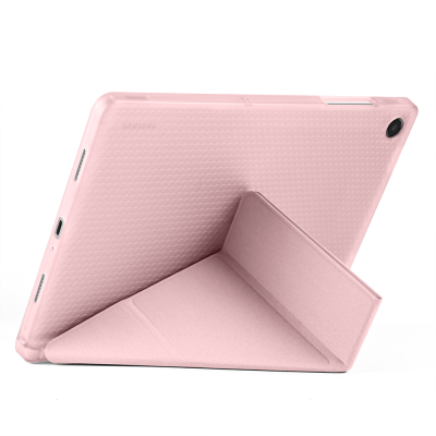 Galaxy Tab A11 Plus Kılıf Zore Tri Folding Kalem Bölmeli Standlı Kılıf - 48