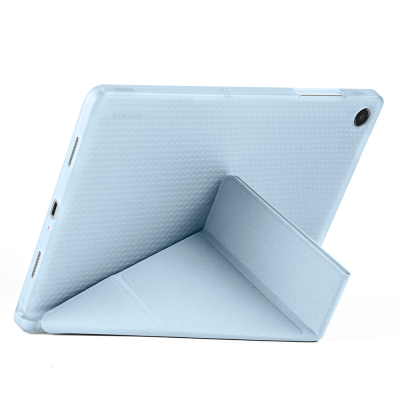 Galaxy Tab A11 Plus Kılıf Zore Tri Folding Kalem Bölmeli Standlı Kılıf - 66