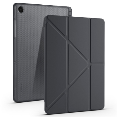 Galaxy Tab A11 Plus Kılıf Zore Tri Folding Kalem Bölmeli Standlı Kılıf - 11
