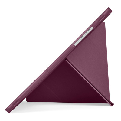 Galaxy Tab A11 Plus Kılıf Zore Tri Folding Kalem Bölmeli Standlı Kılıf - 72
