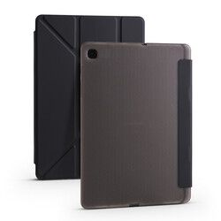 Galaxy Tab A7 10.4 T500 2020 Kılıf Zore Tri Folding Kalem Bölmeli Standlı Kılıf - 8