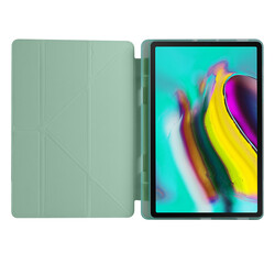 Galaxy Tab A7 10.4 T500 2020 Kılıf Zore Tri Folding Kalem Bölmeli Standlı Kılıf - 6