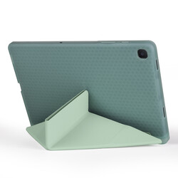 Galaxy Tab A7 10.4 T500 2020 Kılıf Zore Tri Folding Kalem Bölmeli Standlı Kılıf - 7