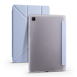 Galaxy Tab A7 10.4 T500 2020 Kılıf Zore Tri Folding Kalem Bölmeli Standlı Kılıf - 10