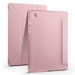 Galaxy Tab A8 10.5 SM-X200 (2021) Kılıf Zore Tri Folding Kalem Bölmeli Standlı Kılıf - 6