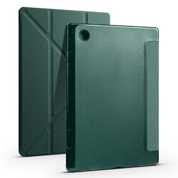 Galaxy Tab A8 10.5 SM-X200 (2021) Kılıf Zore Tri Folding Kalem Bölmeli Standlı Kılıf - 2
