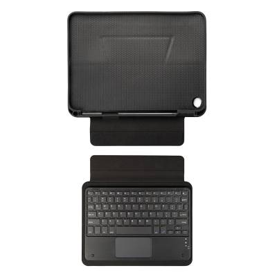 Galaxy Tab A8 10.5 SM-X200 (2021) Zore Border Keyboard Bluetooh Bağlantılı Standlı Klavyeli Tablet Kılıfı - 3
