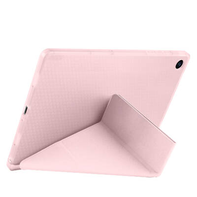 Galaxy Tab A9 Case Pen Compartment Zore Tri Folding Stand Case - 18