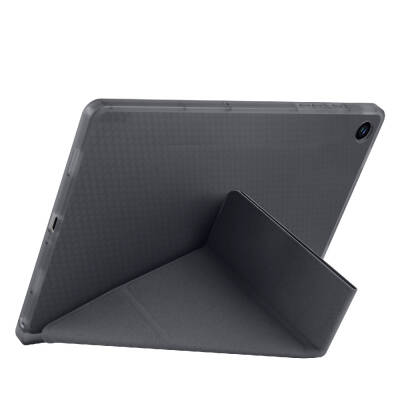 Galaxy Tab A9 Case Pen Compartment Zore Tri Folding Stand Case - 13