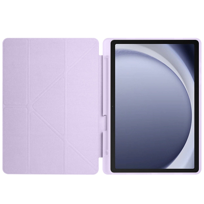 Galaxy Tab A9 Plus Case Pen Compartment Zore Tri Folding Stand Case - 7