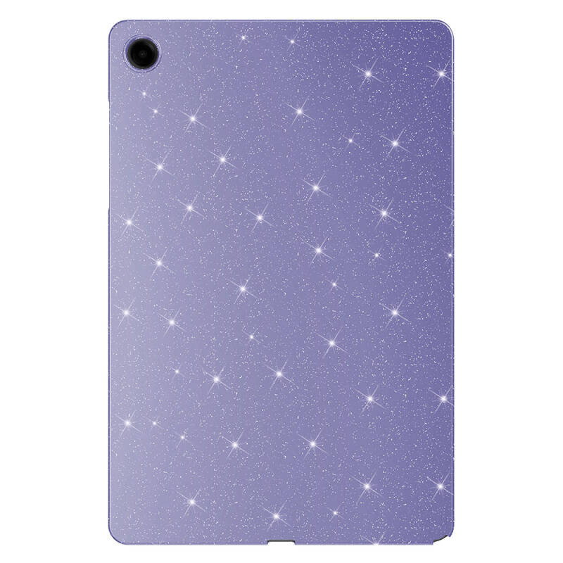Galaxy Tab S10 FE Glittery Shiny Look Zore Tablet Cotton Case - 16
