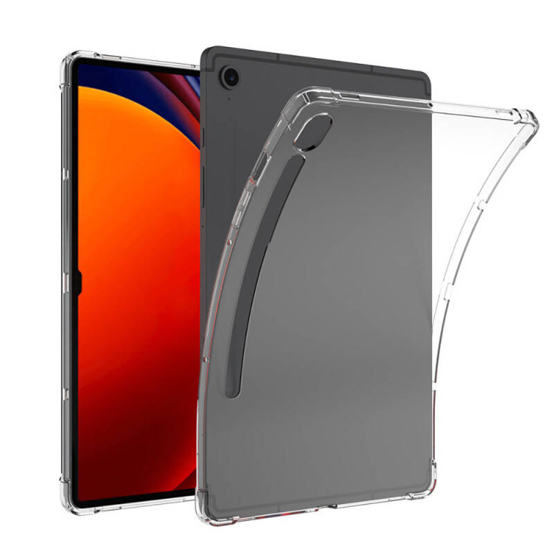Galaxy Tab S10 FE Kılıf Zore Tablet Nitro Anti Shock Silikon Kapak - 3