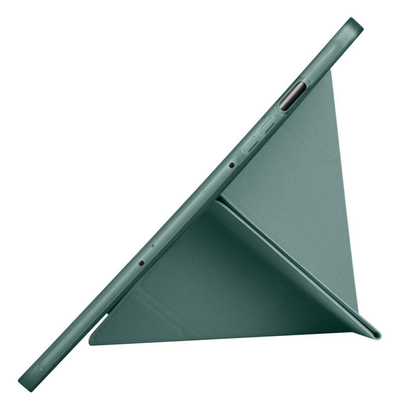 Galaxy Tab S10 FE Kılıf Zore Tri Folding Kalem Bölmeli Standlı Kılıf - 28