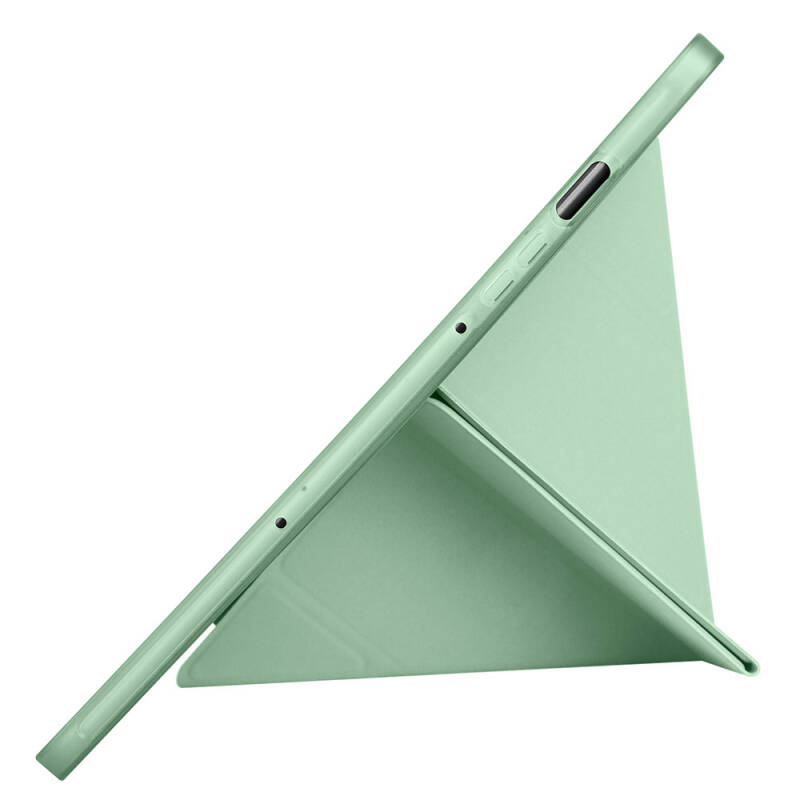 Galaxy Tab S10 FE Kılıf Zore Tri Folding Kalem Bölmeli Standlı Kılıf - 13