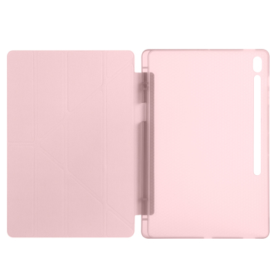 Galaxy Tab S10 FE Plus Kılıf Zore Tri Folding Kalem Bölmeli Standlı Kılıf - 25