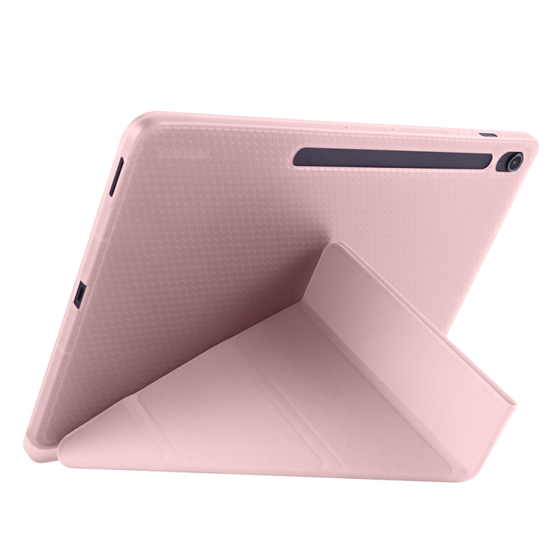 Galaxy Tab S10 FE Plus Kılıf Zore Tri Folding Kalem Bölmeli Standlı Kılıf - 31