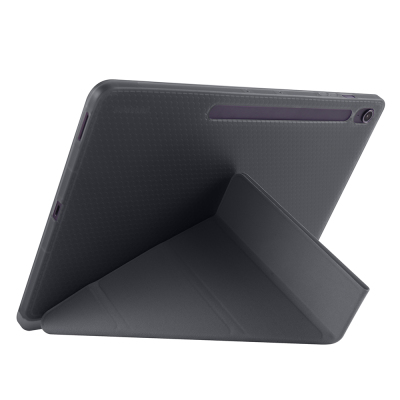 Galaxy Tab S10 FE Plus Kılıf Zore Tri Folding Kalem Bölmeli Standlı Kılıf - 26