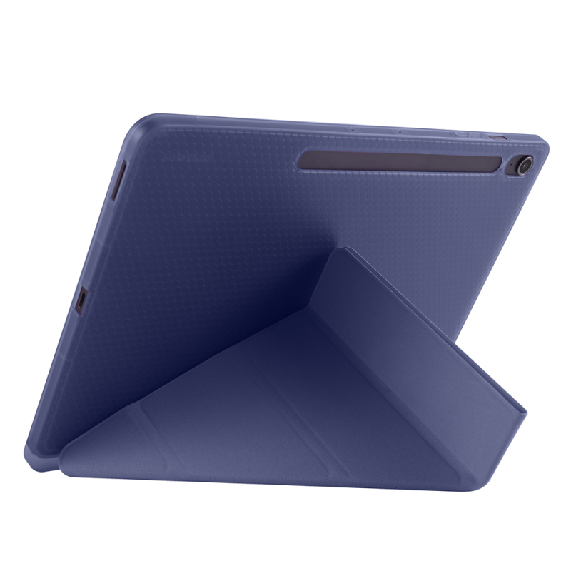 Galaxy Tab S10 FE Plus Kılıf Zore Tri Folding Kalem Bölmeli Standlı Kılıf - 32
