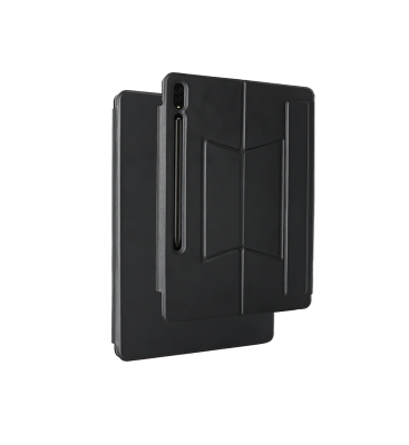 Galaxy Tab S10 FE Plus Zore Border Keyboard Tablet Case Bluetooth Connection and Stand - 1