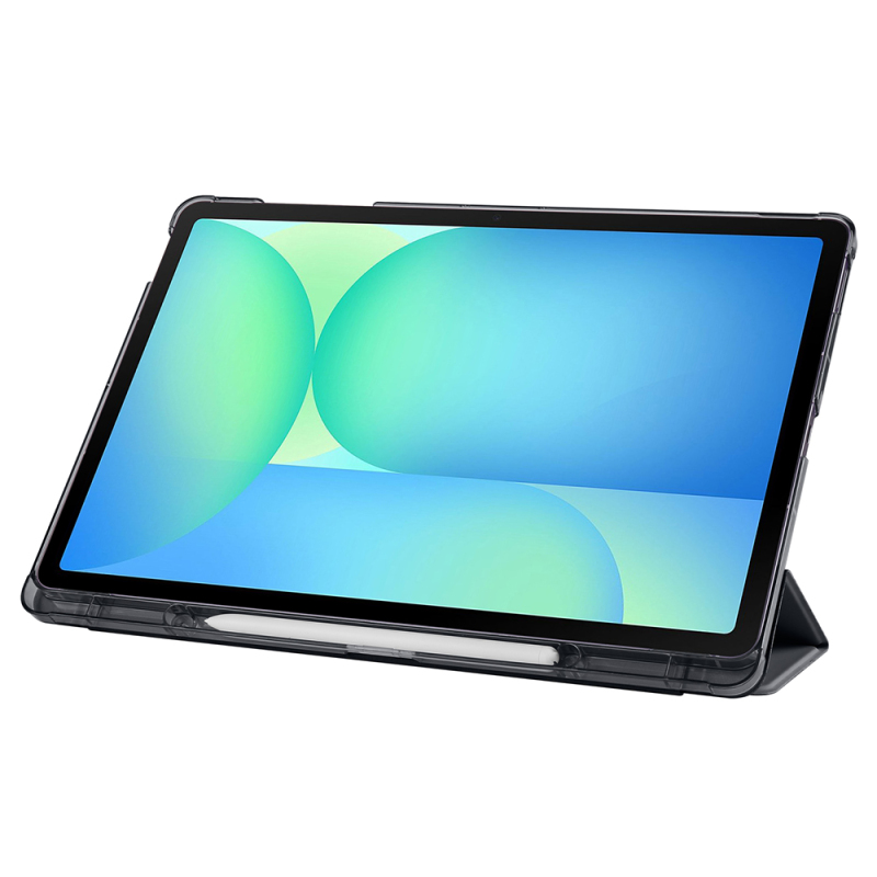 Galaxy Tab S10 FE Plus Zore Smart Cover Kalem Bölmeli Standlı 1-1 Kılıf - 26