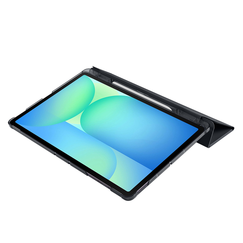 Galaxy Tab S10 FE Plus Zore Smart Cover Kalem Bölmeli Standlı 1-1 Kılıf - 40
