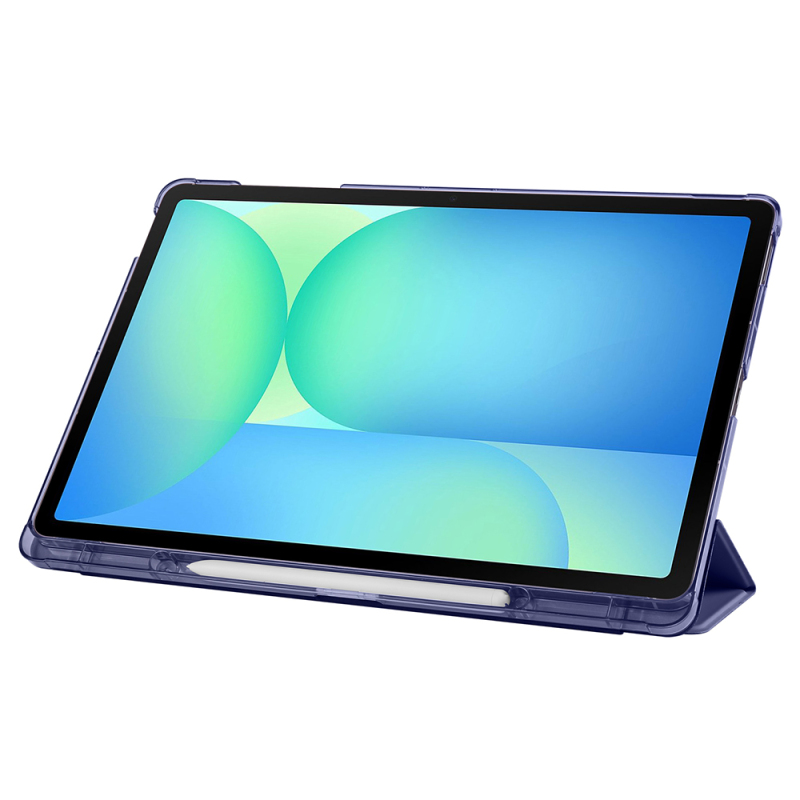 Galaxy Tab S10 FE Plus Zore Smart Cover Kalem Bölmeli Standlı 1-1 Kılıf - 32