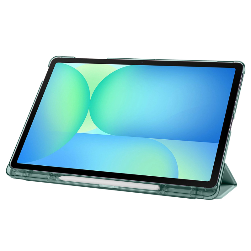 Galaxy Tab S10 FE Plus Zore Smart Cover Kalem Bölmeli Standlı 1-1 Kılıf - 28
