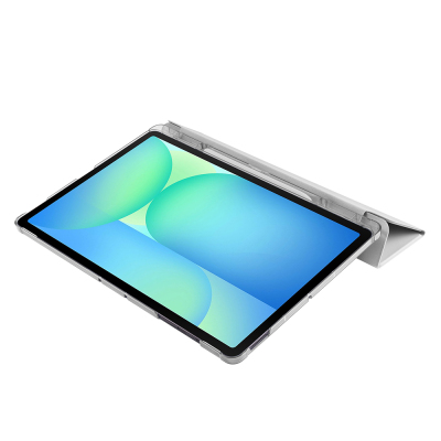 Galaxy Tab S10 FE Plus Zore Smart Cover Kalem Bölmeli Standlı 1-1 Kılıf - 36