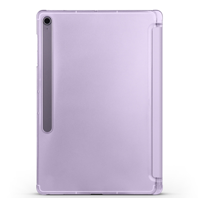 Galaxy Tab S10 FE Plus Zore Smart Cover Kalem Bölmeli Standlı 1-1 Kılıf - 15