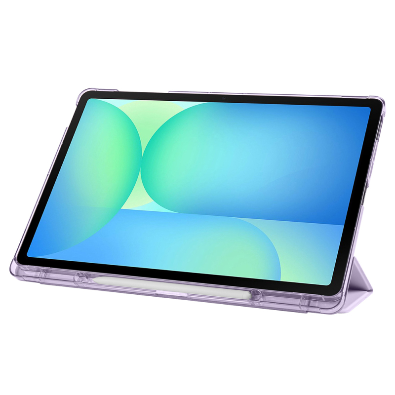 Galaxy Tab S10 FE Plus Zore Smart Cover Kalem Bölmeli Standlı 1-1 Kılıf - 30