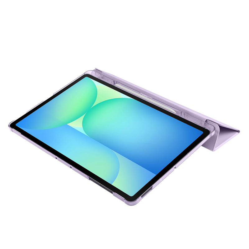 Galaxy Tab S10 FE Plus Zore Smart Cover Kalem Bölmeli Standlı 1-1 Kılıf - 35