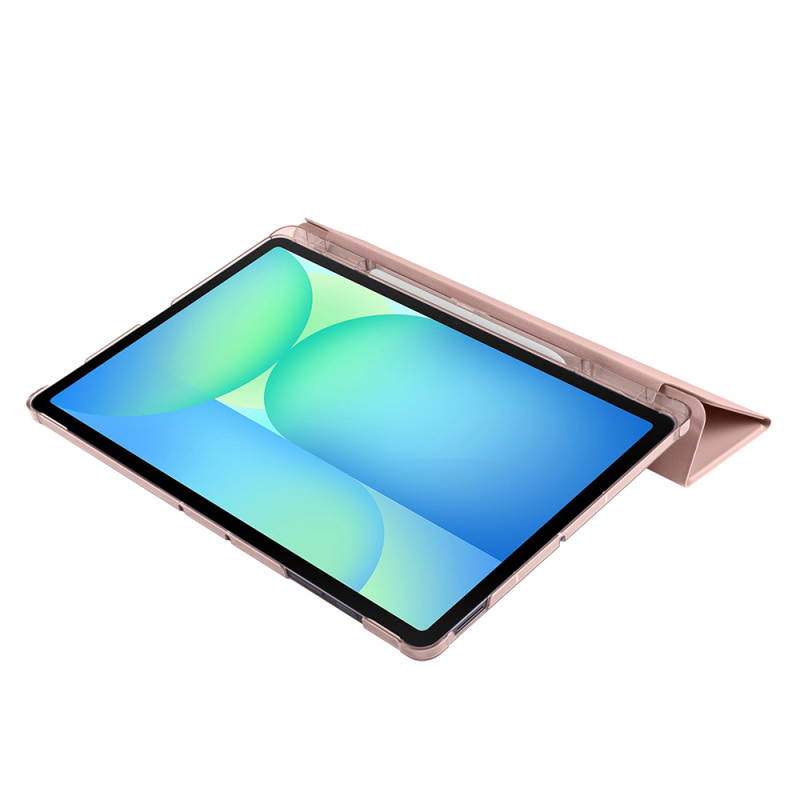 Galaxy Tab S10 FE Plus Zore Smart Cover Kalem Bölmeli Standlı 1-1 Kılıf - 39
