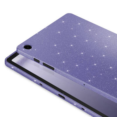 Galaxy Tab S10 FE Simli Parlak Görünümlü Zore Tablet Koton Kılıf - 6