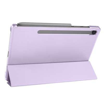 Galaxy Tab S10 FE Zore Smart Cover Kalem Bölmeli Standlı 1-1 Kılıf - 10