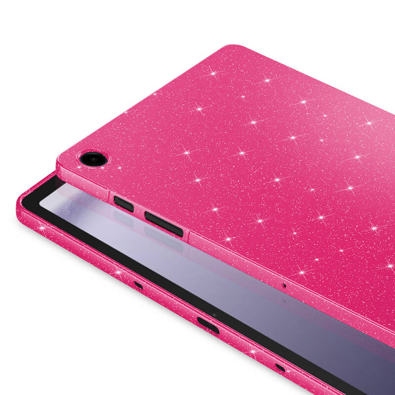 Galaxy Tab S10 Lite Glitter Shiny Look Zore Tablet Cotton Case - 12
