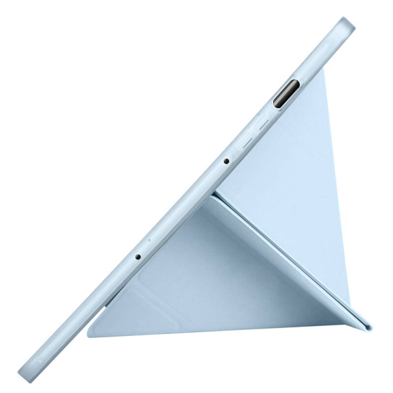 Galaxy Tab S10 Lite Kılıf Zore Tri Folding Kalem Bölmeli Standlı Kılıf - 51