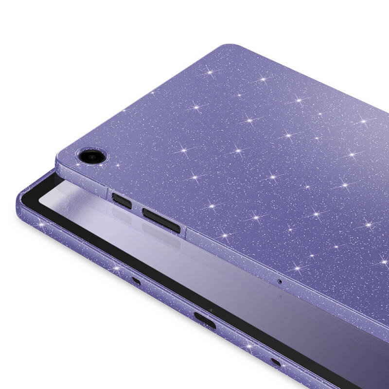 Galaxy Tab S10 Lite Simli Parlak Görünümlü Zore Tablet Koton Kılıf - 10