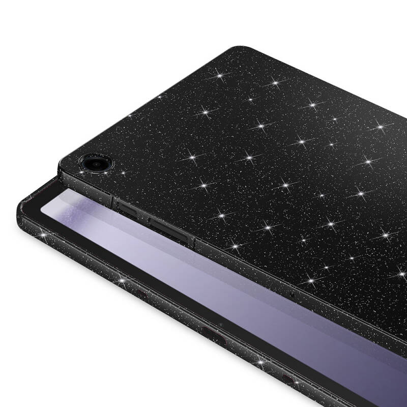 Galaxy Tab S10 Lite Simli Parlak Görünümlü Zore Tablet Koton Kılıf - 17