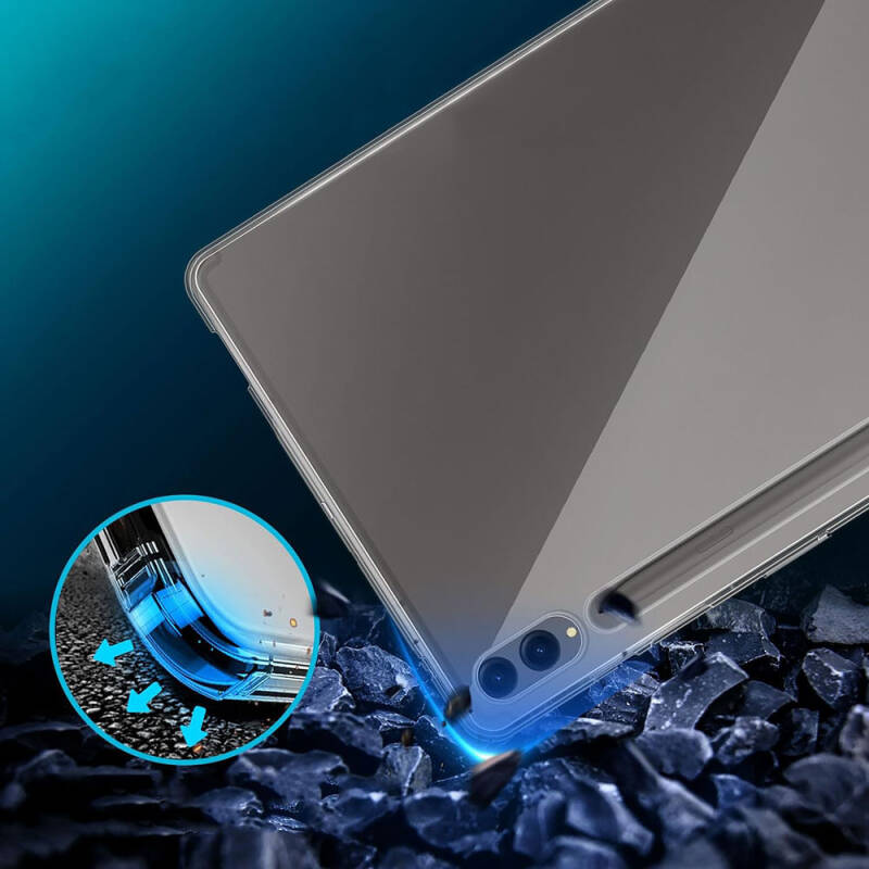 Galaxy Tab S10 Plus Kılıf Zore Tablet Süper Silikon Kapak - 6