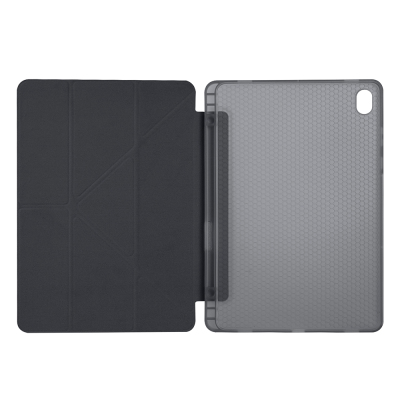 Galaxy Tab S11 Case Zore Tri Folding Stand Case with Pen Compartment - 24