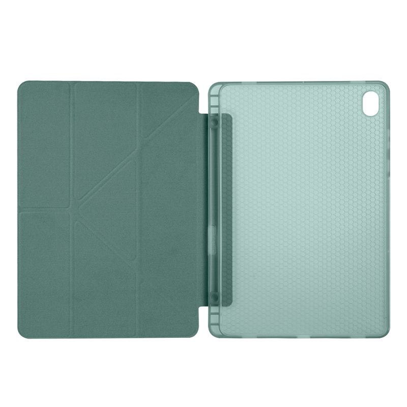 Galaxy Tab S11 Case Zore Tri Folding Stand Case with Pen Compartment - 41
