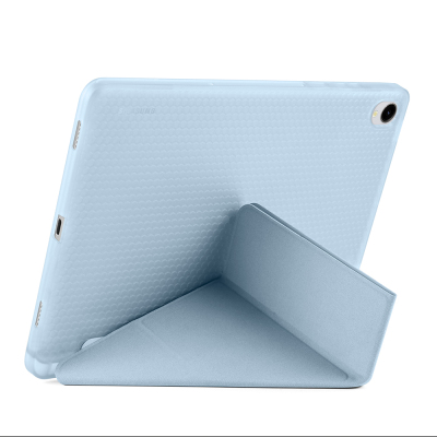 Galaxy Tab S11 Kılıf Zore Tri Folding Kalem Bölmeli Standlı Kılıf - 49