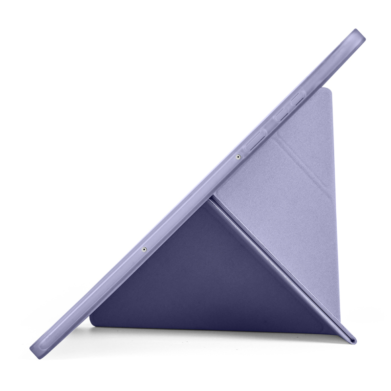 Galaxy Tab S11 Kılıf Zore Tri Folding Kalem Bölmeli Standlı Kılıf - 12