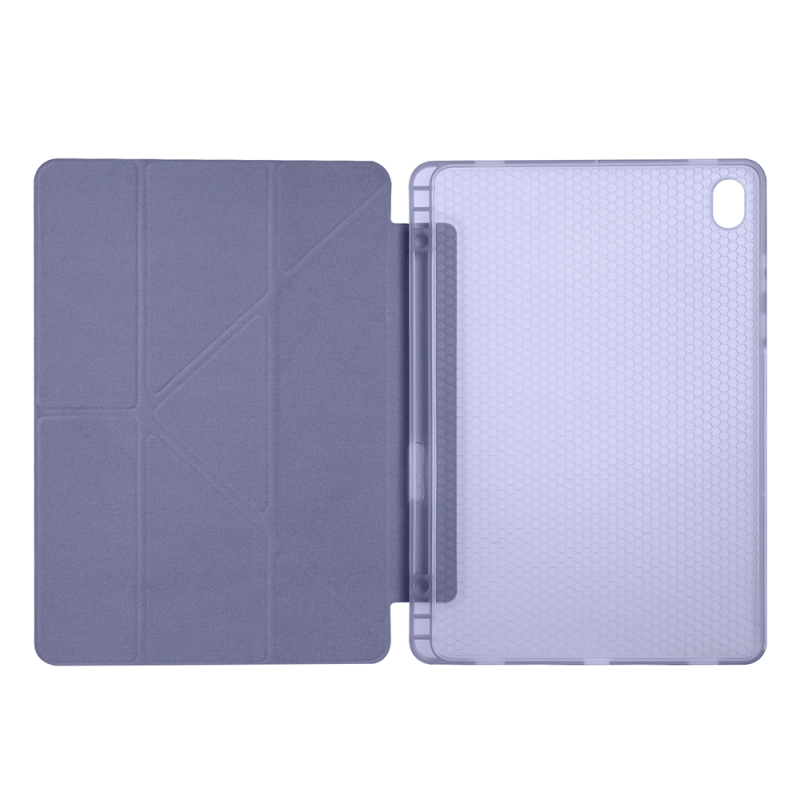 Galaxy Tab S11 Kılıf Zore Tri Folding Kalem Bölmeli Standlı Kılıf - 20