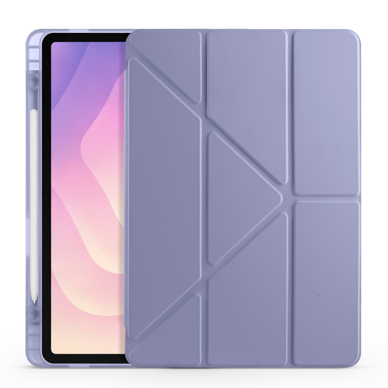 Galaxy Tab S11 Kılıf Zore Tri Folding Kalem Bölmeli Standlı Kılıf - 32