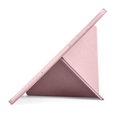Galaxy Tab S11 Kılıf Zore Tri Folding Kalem Bölmeli Standlı Kılıf - 11